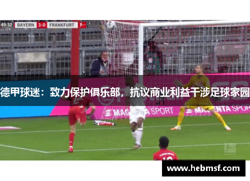 德甲球迷：致力保护俱乐部，抗议商业利益干涉足球家园